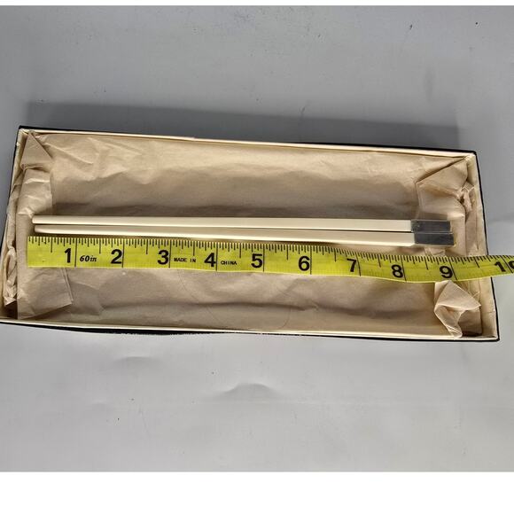 Vintage Silver Tipped Chopsticks‎ - Picture 3 of 3